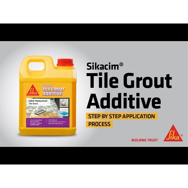 Jual SikaCim® Tile Grout Additive | Cairan Aditif untuk Nat Ubin ...