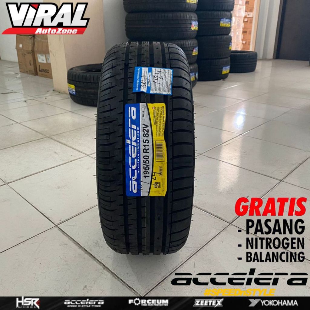 Jual Ban Mobil Ring 15 ACCELERA PHI-R 195 50 R15 Tubles , Murah , Dan ...