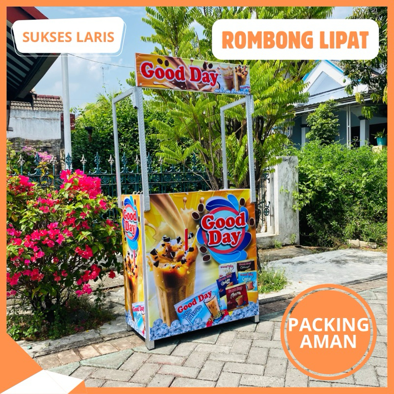 Jual MEJA ROMBONG LIPAT SERBAGUNA UNTUK USAHA KULINER ATAU DAGANG ...