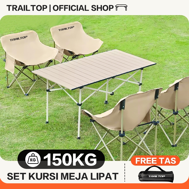 Meja Kursi Lipat Outdoor Side Table And Chairs Table And Chair Set