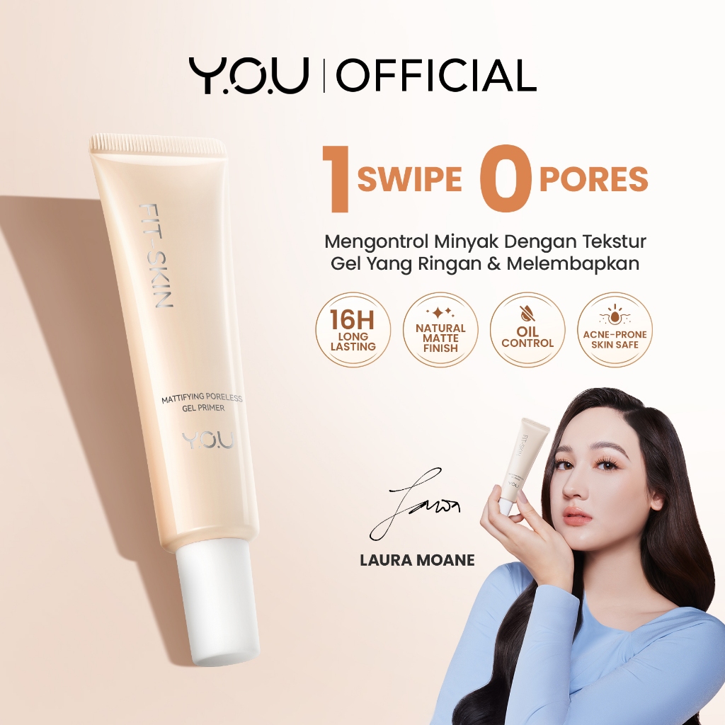 Jual YOU Fit Skin Poreless Gel Primer Primer Primer Makeup | Shopee ...