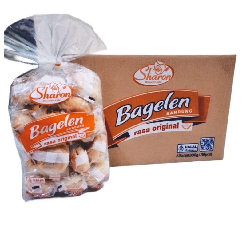 Jual ROTI BAGELEN SHARON 1BUNGKUS ISI 30PCS RASA ORIGINAL | Shopee ...