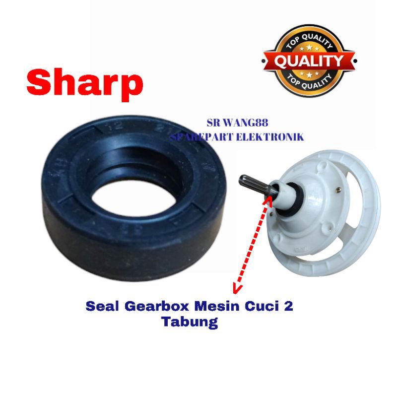 Jual Seal Gearbox Sharp -Seal Mesin Cuci 12-21-7mm | Shopee Indonesia