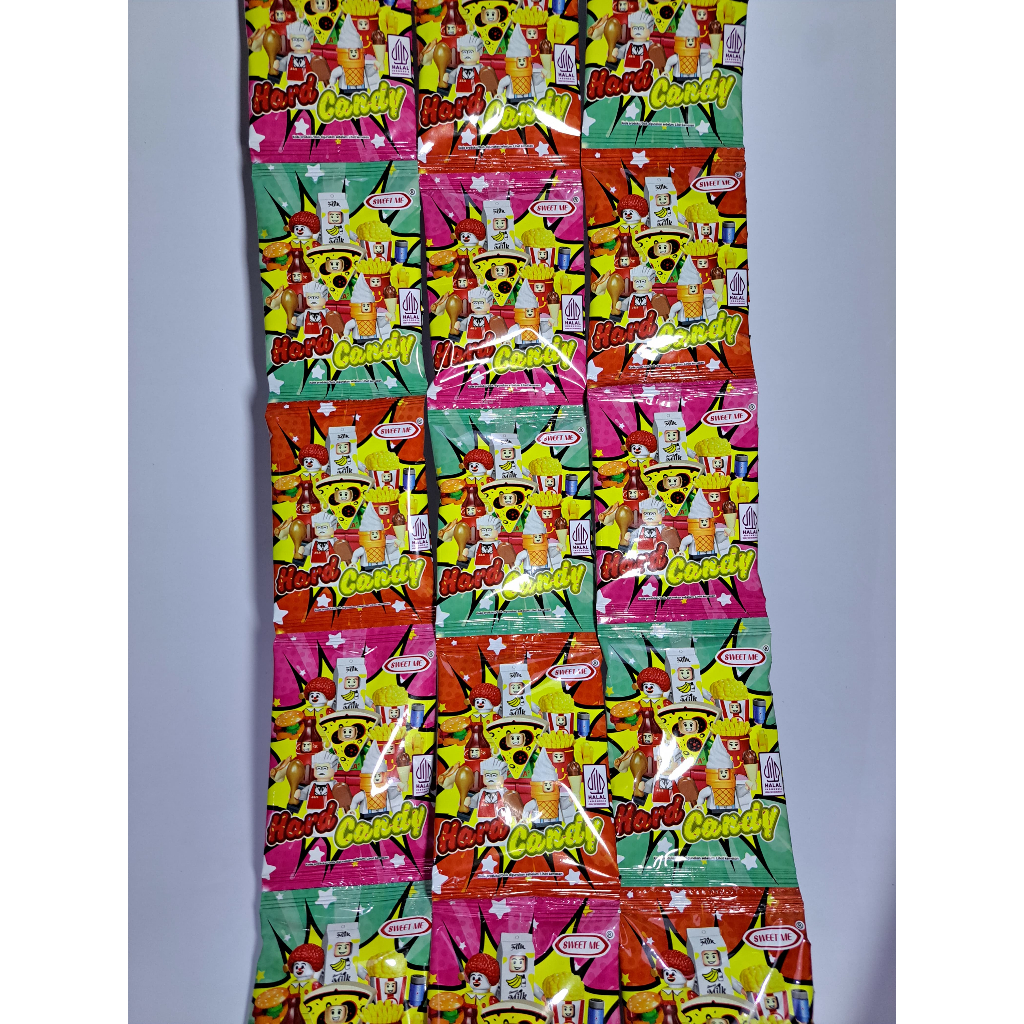Jual sweet me hard candy lego fast food 1 rtg isi 10 pcs | Shopee Indonesia