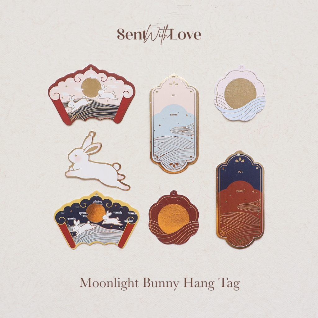 Jual Moonlight Bunny Hang Tag / Tag Kado / Tag Hadiah Natal | Shopee ...