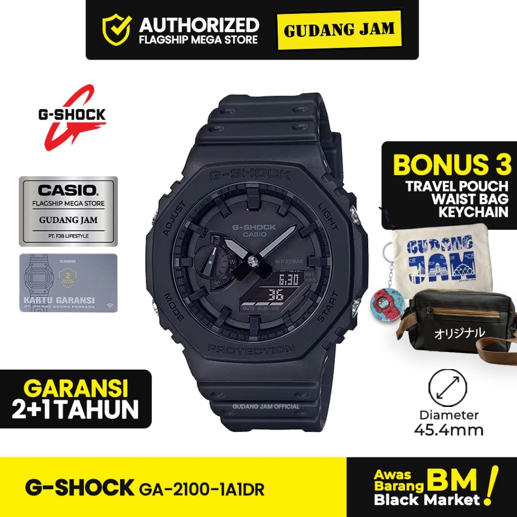 Jam Tangan G-Shock Pria GA-2100-1A1DR G shock GA-2100