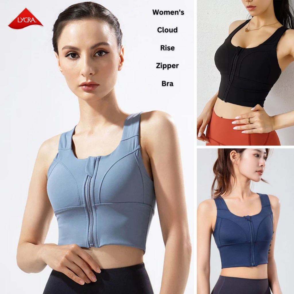 Jual Sports Bra Wanita Low-Mid Impact Stretch (KRN34 CLOUD RISE BRA ...