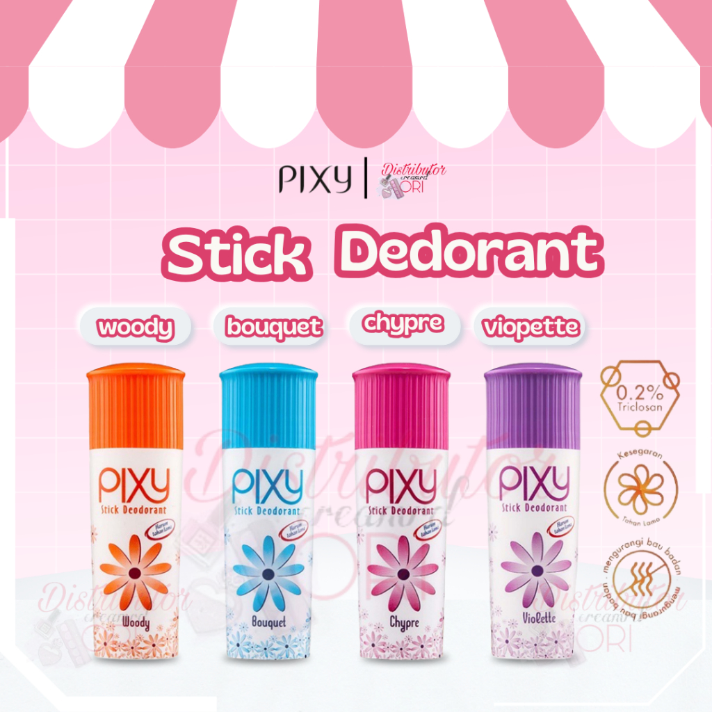 Jual PIXY Stick Deodorant 34gr - Perawatan Tubuh | Shopee Indonesia