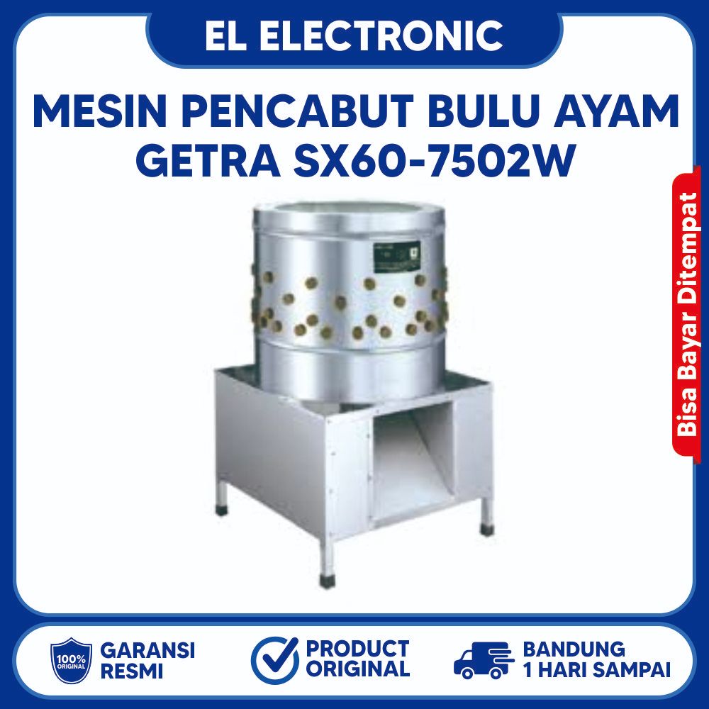 Jual MESIN PENCABUT BULU AYAM / UNGGAS GEA RSA GETRA SX60-7502W FREE ...