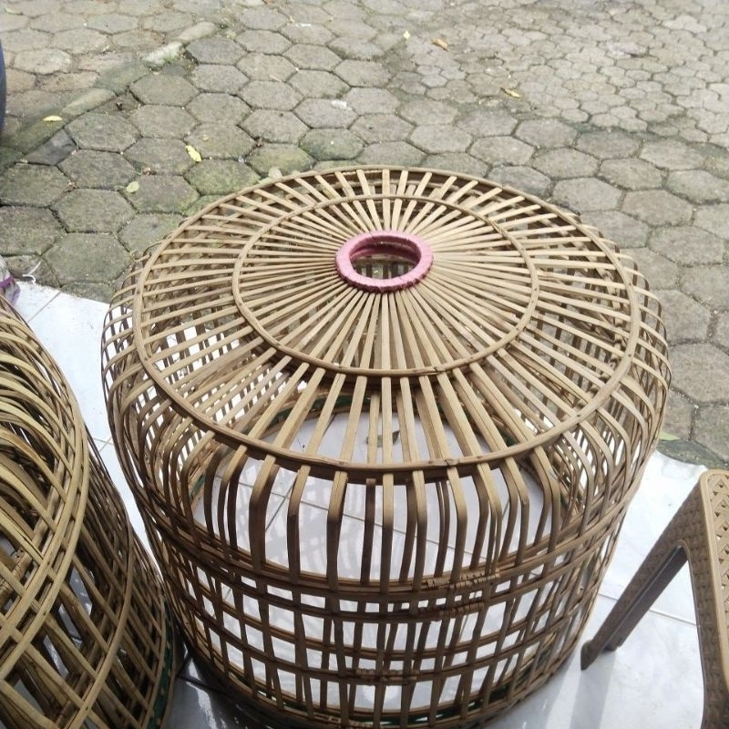 Kurungan ayam dari bambu harga satuan