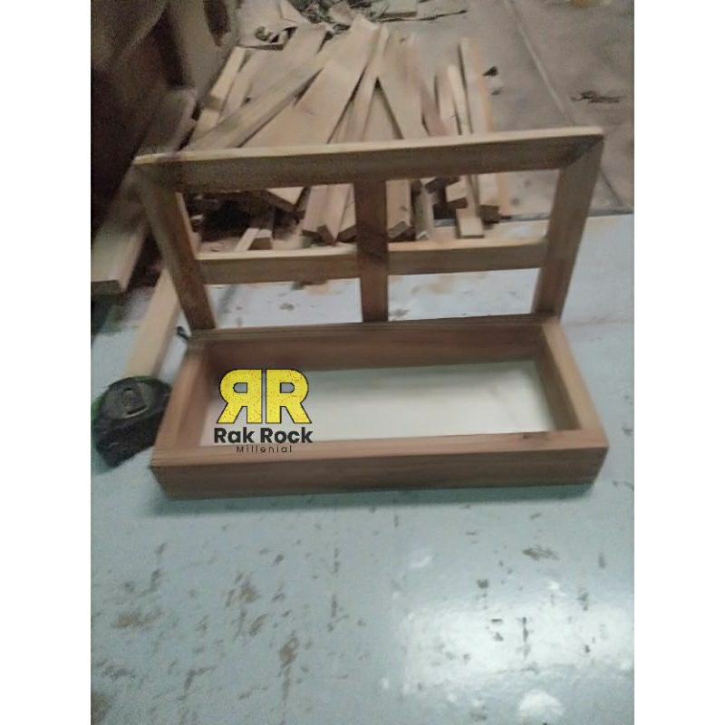 Jual Wooden storage 35x14x5 Keranjang Hampers Keranjang Parcel Wooden ...