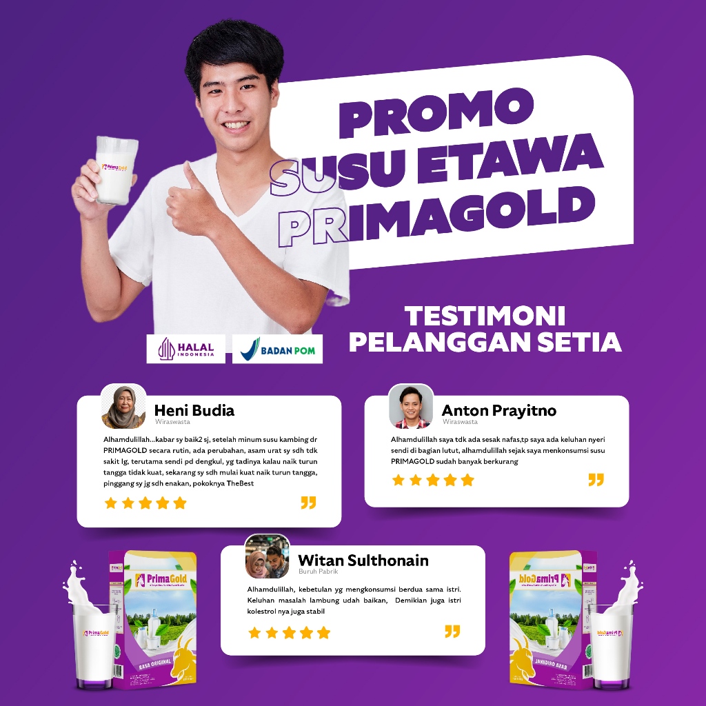 Jual 4 BOX SUSU KAMBING ETAWA PRIMAGOLD ORIGINAL SUSU BUBUK | Shopee ...