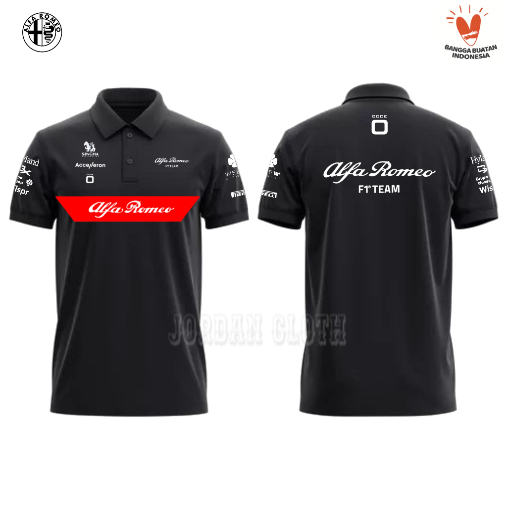 T-shirt Alpha Romeo Blanc Et Rouge - Taille XL - Neuf Avec étiquettes - Homme