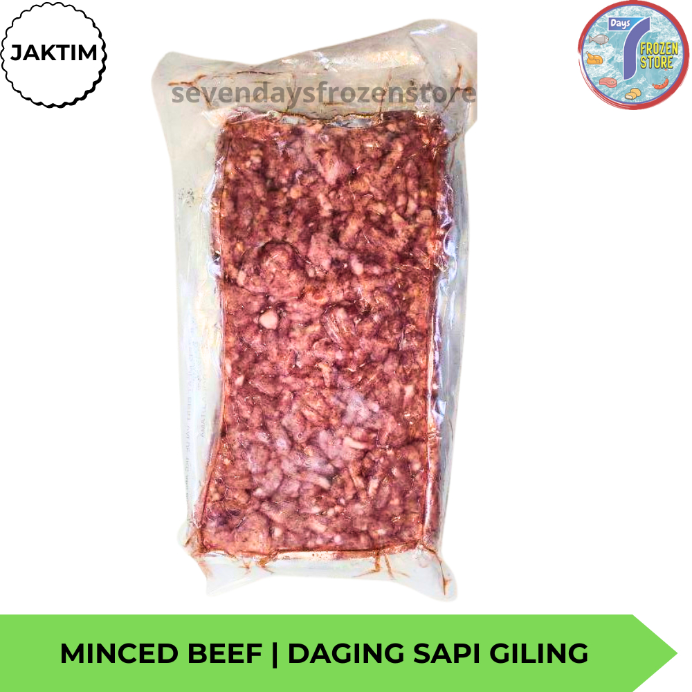Jual Daging Sapi Giling | Minced Beef Import Frozen Beku Halal | Shopee ...