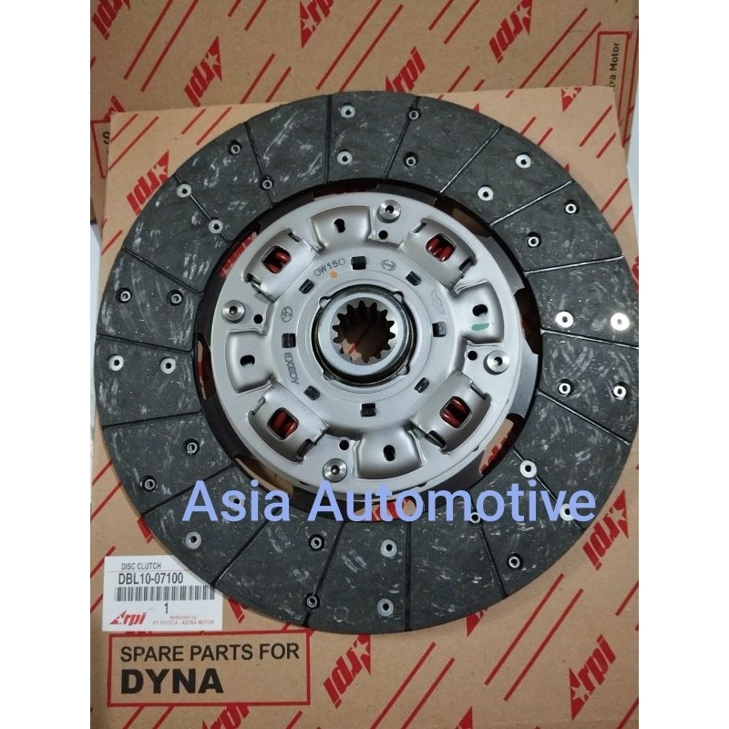 Jual Kampas Kopling/Clutch Disc Hino Dutro 300/ Toyota Dyna HT 125/130 ...