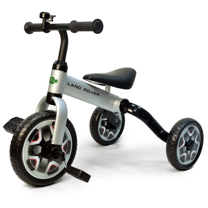 Jual Sepeda Land Rover 3in1 Balance Bike & Tricycle Foldable Silver ...