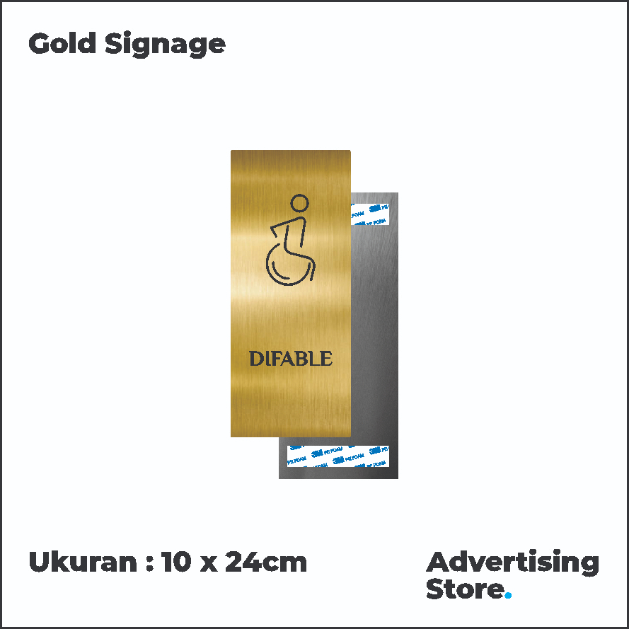 Jual Signage Gold | Sign Stainless Gold | Sign Stainless Mewah | Sign ...