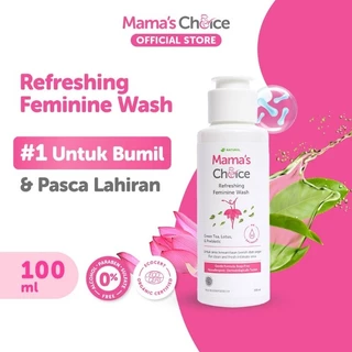 Pembersih Kewanitaan - Refreshing Feminine Wash Mama's Choice (Feminine Hygiene Intimate Wash, aman untuk ibu hamil dan menyusui, terdaftar BPOM)