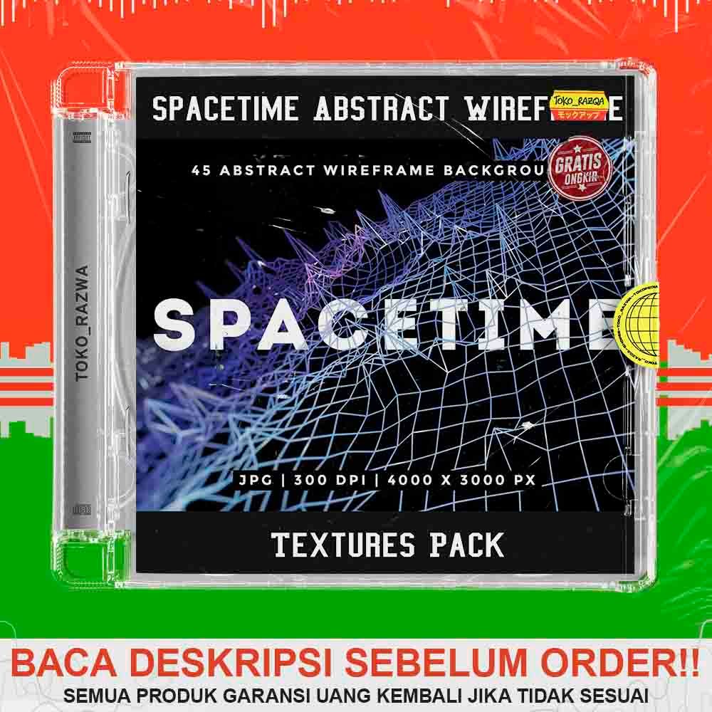 Jual Textures Pack - Spacetime Abstract Wireframe Backgrounds - 251224 ...