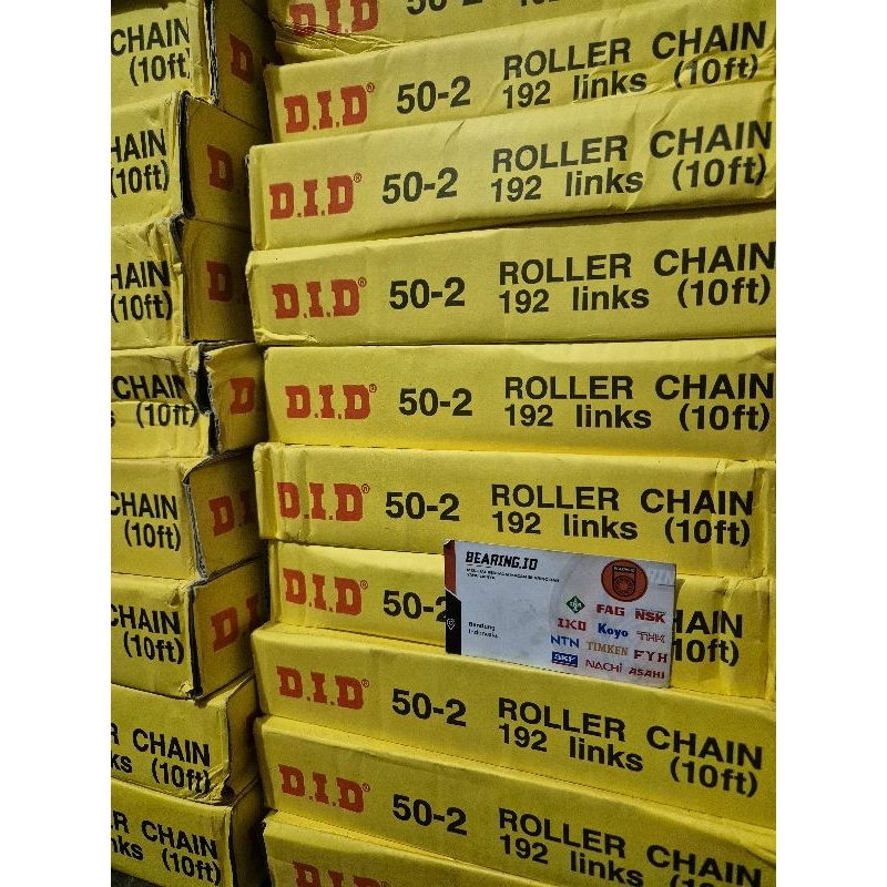 Jual Rantai RS 50-2 DOUBLE DID JAPAN ROLLER CHAIN ORIGINAL | Shopee ...