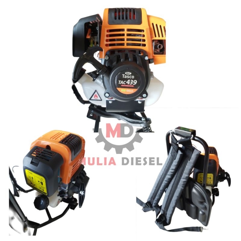 Jual Mesin Potong Tebas Rumput Padi Gendong Brushcutter Tasco 439 4 TAK ...
