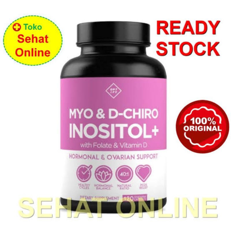 Jual INOSITOL ORIGINAL OPTIFY MYO & D-CHIRO INOSITOL + WITH FOLATE ...