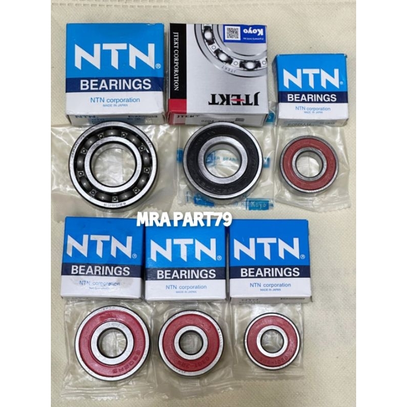 Jual BEARING RASIO SET 6PCS NTN/KOYO JAPAN ORIGINAL YAMAHA NMAX 155 OLD ...