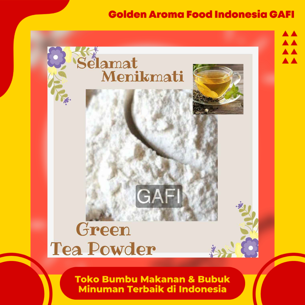 Jual Bubuk Teh Green Tea Powder 1 Kg Serbuk Teh Hijau Green Tea Powder ...