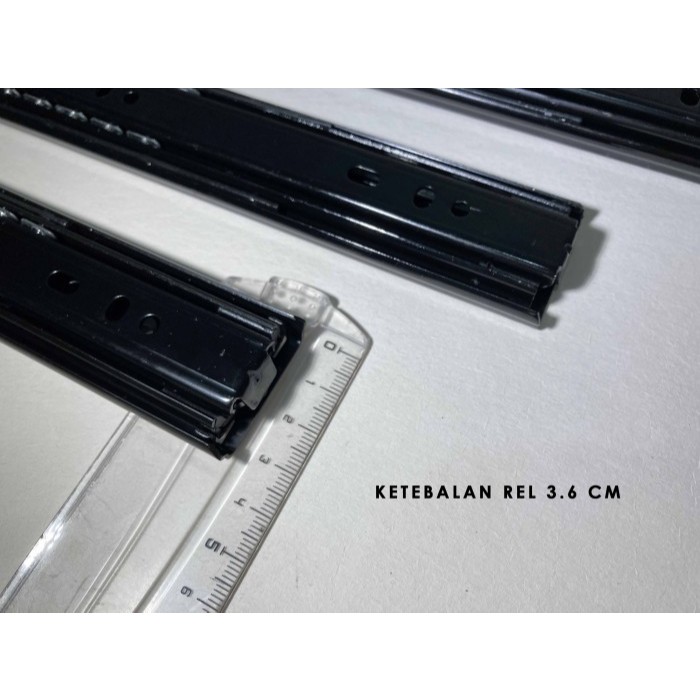 Jual Rel Laci Dobel / Double Track Full Extension Vierro | Shopee Indonesia