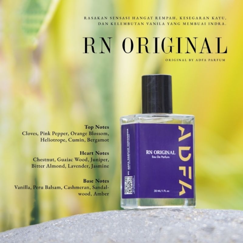 Jual ADFA Parfum - RN Original | Eau de Perfume | 30 ml | Shopee Indonesia