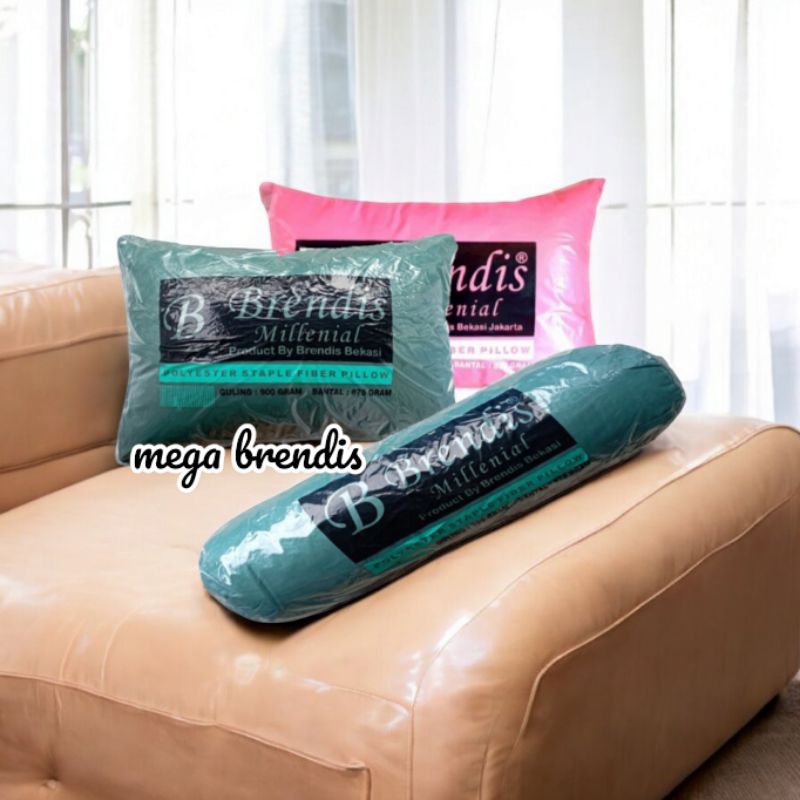 Jual Bantal jumbo BRENDIS MILLENIAL Set 1bantal 1guling Isi Silikon ...