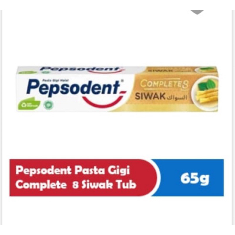 Jual PEPSODENT Complete 8 SIWAK 65gram | Shopee Indonesia