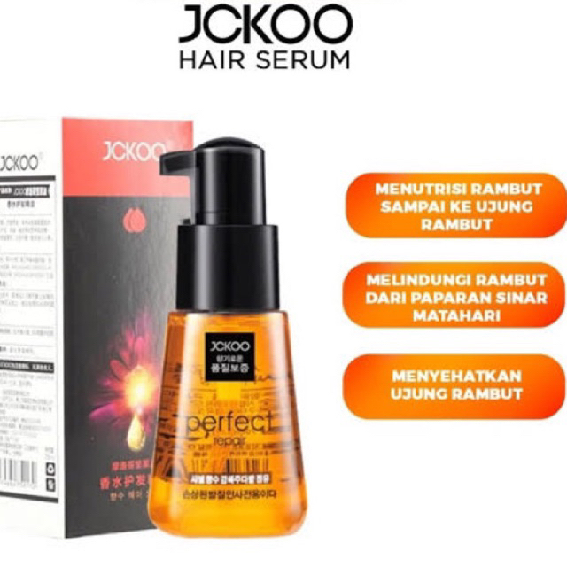 Jual JCKOO PERFECT HAIR SERUM BPOM ORIGINAL | Shopee Indonesia