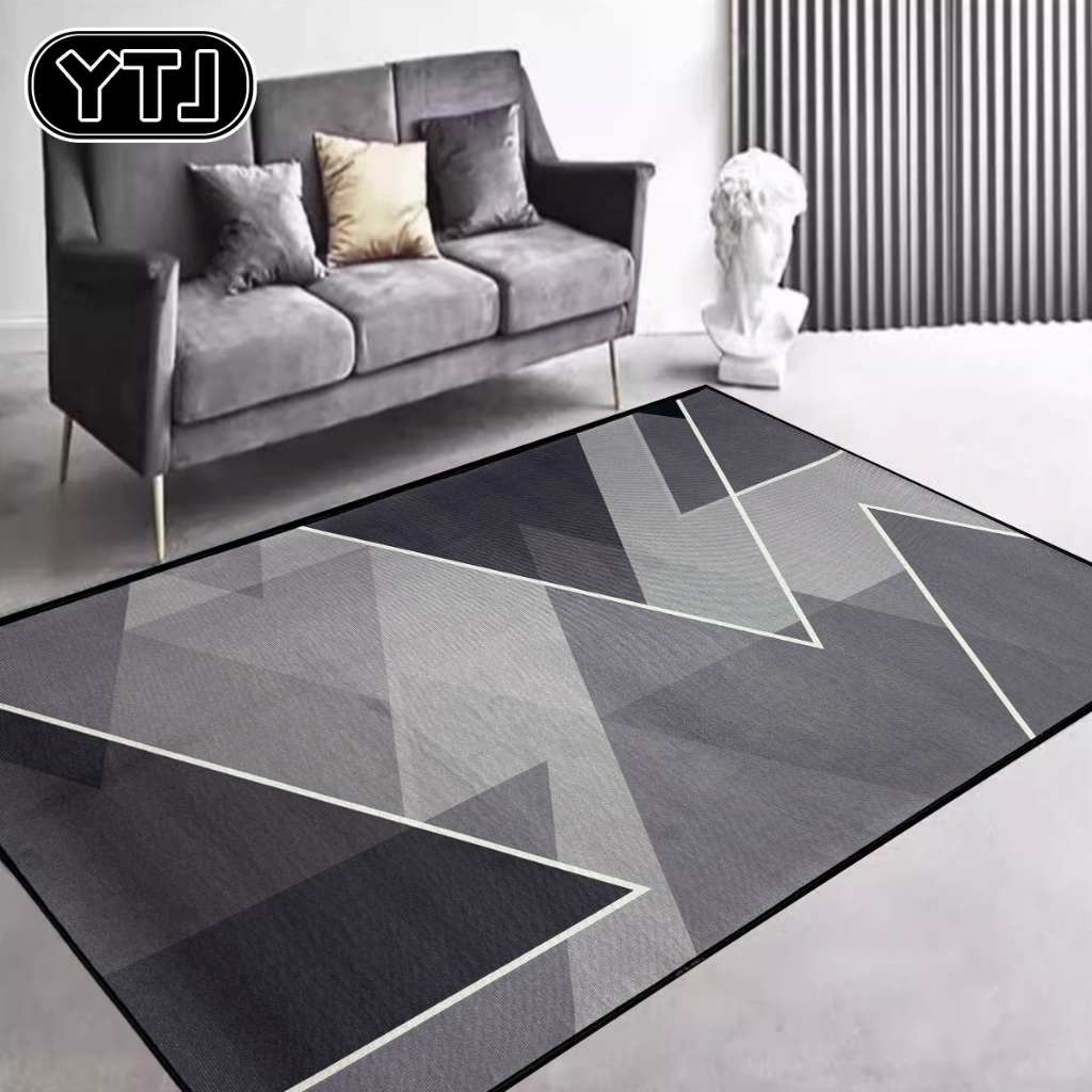 YTJ Karpet Lantai Eropa Style Uk 90 x 150cm / 300x200cm Karpet Bermotif aesthetic kekinian Karpet Permadani Polyester