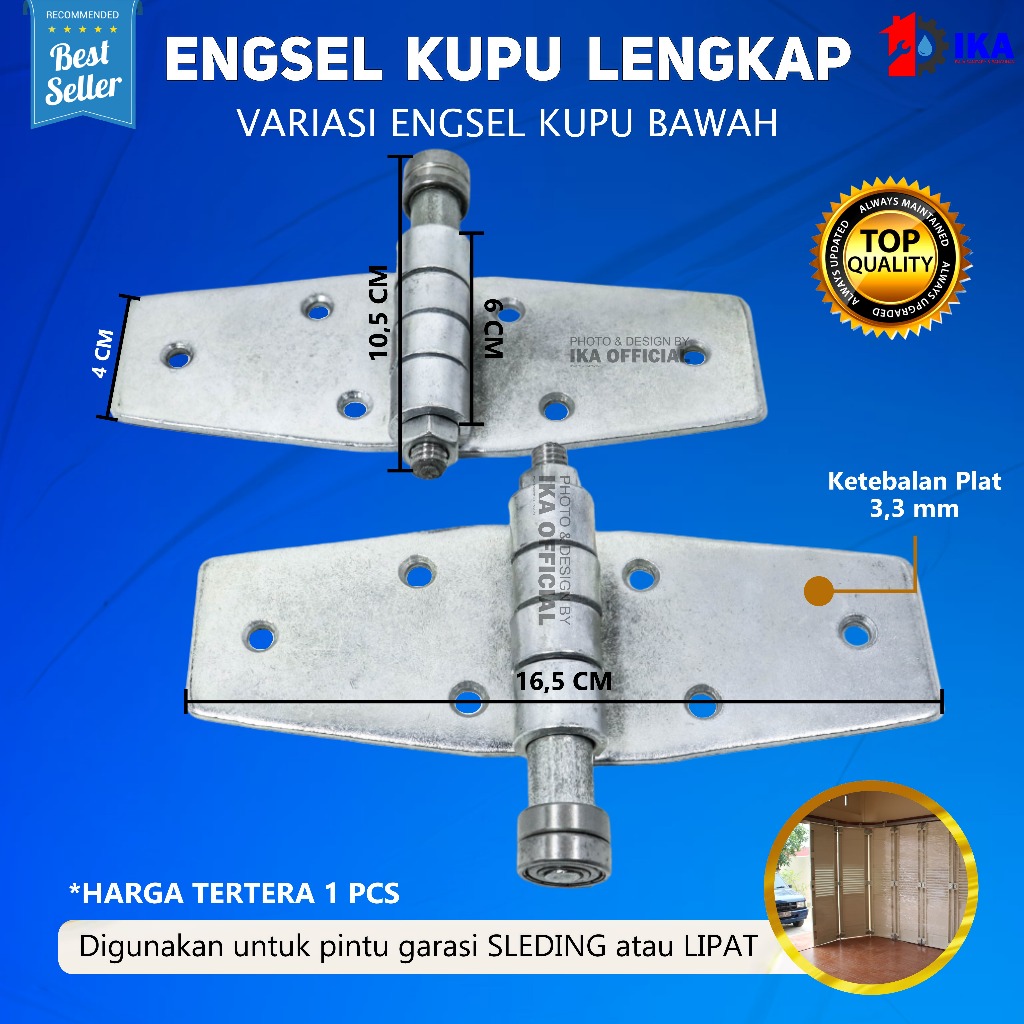 Jual Engsel Tengah Sayap Kupu Kecil / Engsel kupu kecil pintu Gebyog ...