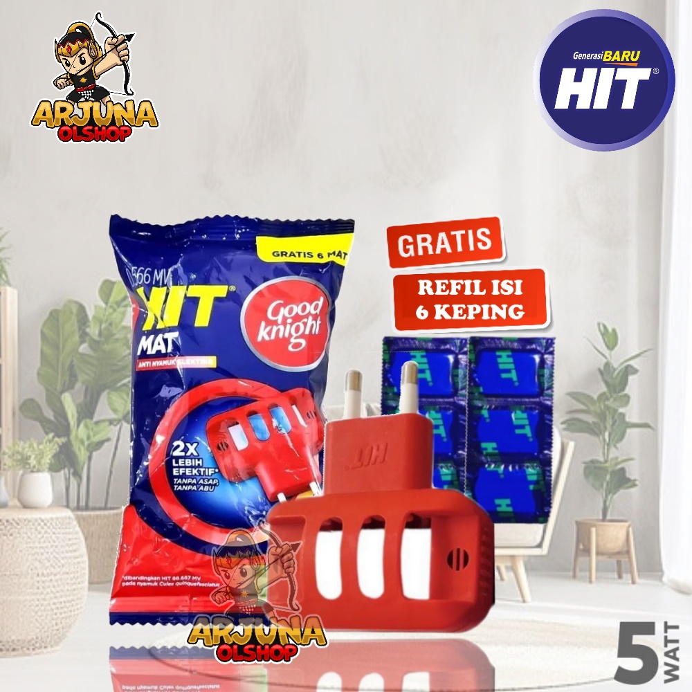 Jual HIT MAT ALAT ELEKTRIK GOODKNIGHT + Isi 6 Mat (BARU) | Shopee Indonesia