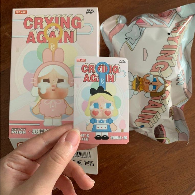 Jual CRY BABY CRYING AGAIN ORIGINAL POPMART 100% SHES ALICE /BLIND BOX ...