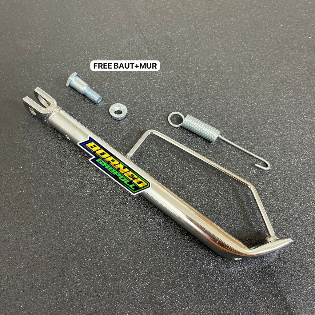 Jual Standar Samping Ring 17 26CM Beat Vario Scoopy Spacy - Asli Chrome ...