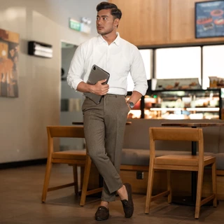 STARLINE - Ankle Pants Pria / Celana Bahan Pria Slimfit