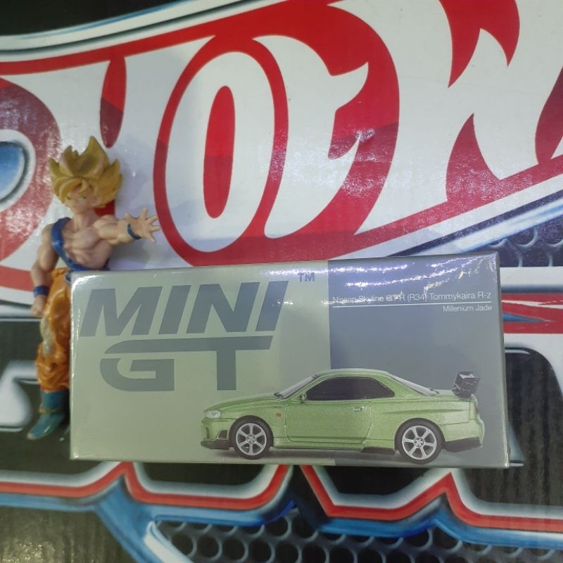 Jual Mini GT Nissan Skyline GT-R R34 Tomykaira R-z Millenium Jade 697 ...