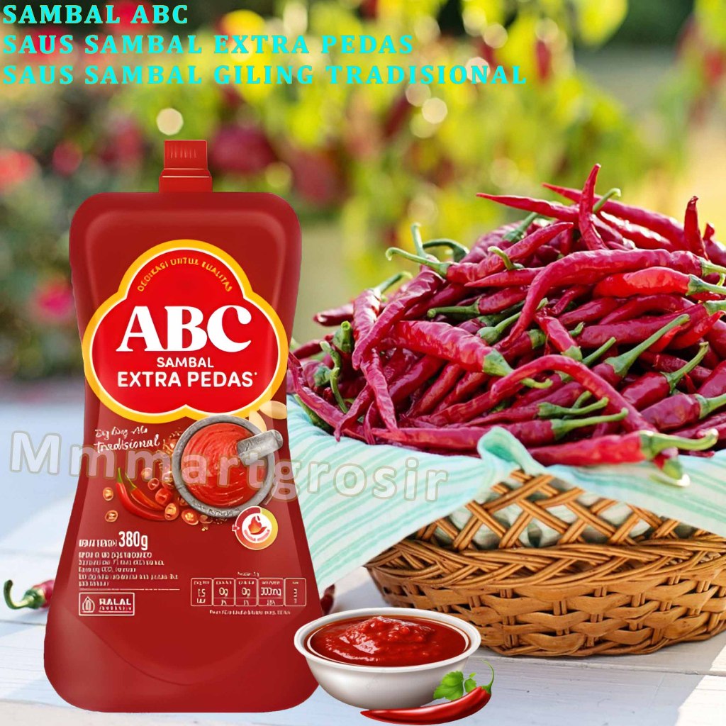 Jual Sambal Abc / Saus Sambal Extra Pedas / Saus Sambal Digiling ...