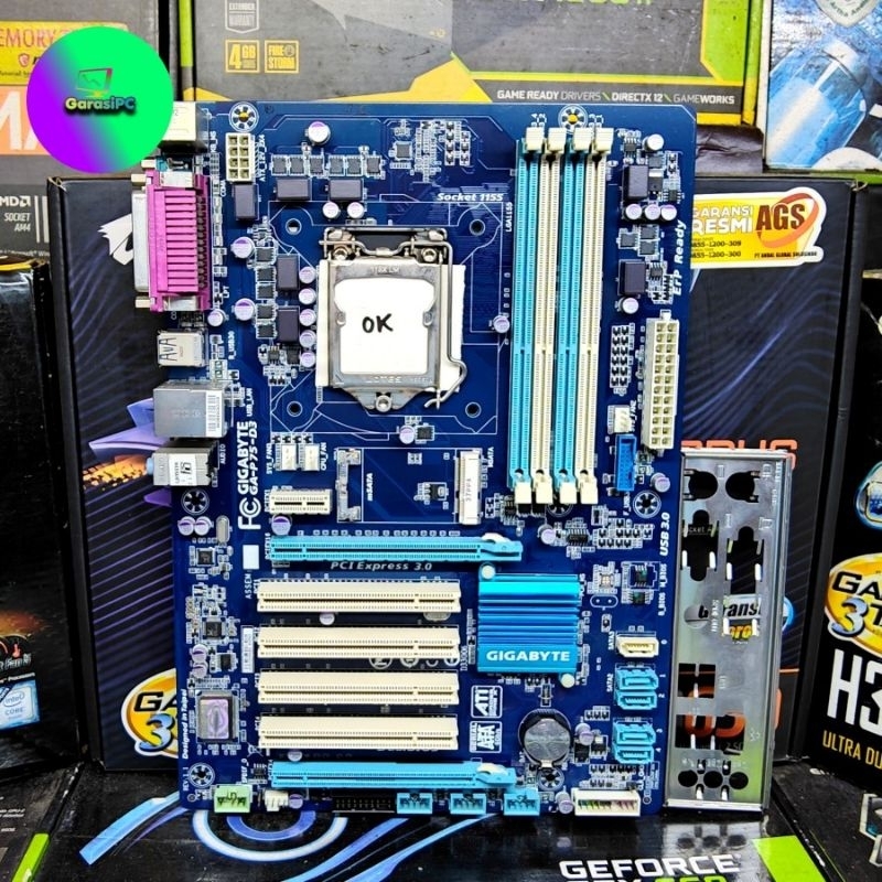 Jual Motherboard Gaming Gigabyte GA-P75-D3 Socket LGA 1155 OffBoard VGA ...