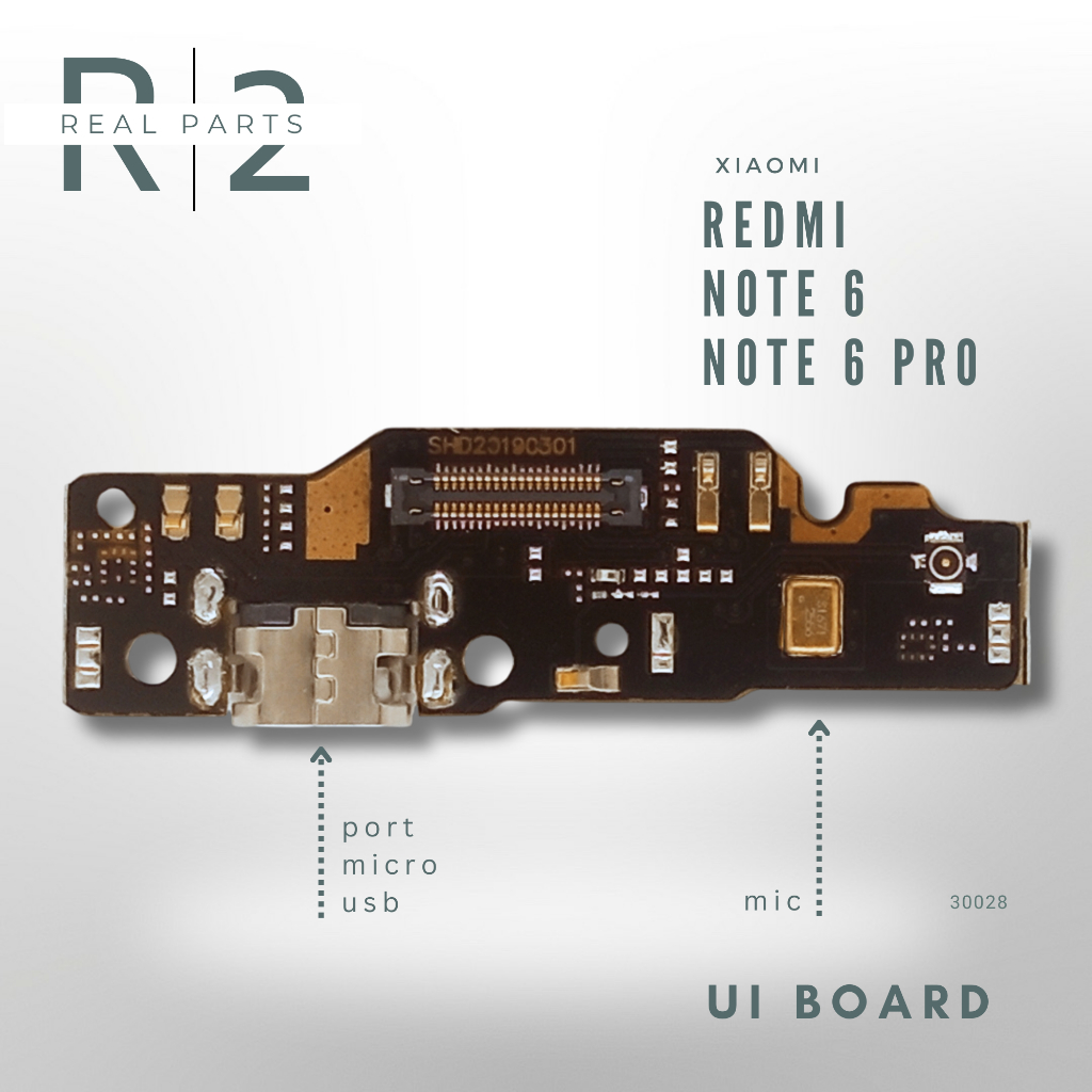 Flex De Connexion (câble Ruban) Pour Touches Power Et Volume - Xiaomi Redmi Note 6/Note 6 Pro