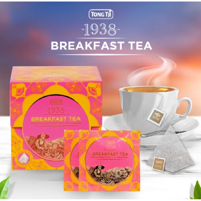 Jual Tong Tji 1938 Breakfast Tea (Pyramid Tea Bag / Teh Celup) - Daun ...