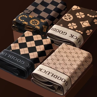 PAKET 4 PCS Celana Dalam Pria Boxer Motif Good Luck CDP109