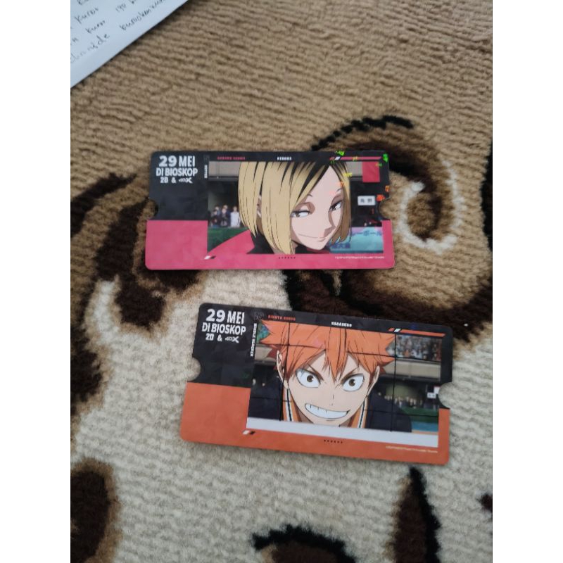 Jual Haikyu!! Haikyuu The Dumpster Battle Movie Ticket Set | Shopee ...