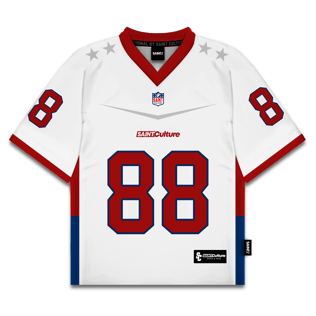 Jual Saint Culture / Red Blue Line 88 / Jersey Vintage Oversize Rugby ...