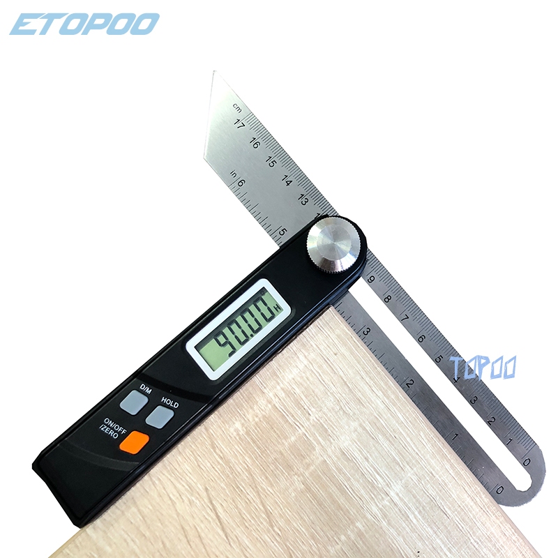 Jual 360 Degree Angle Finder Electronic Level T Bevel Gauge Digital ...