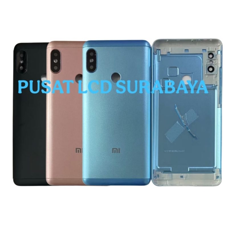 Jual BABCKDOOR BACK CASING TUTUP BELAKANG REDMI NOTE 5 / NOTE 5 PRO ...