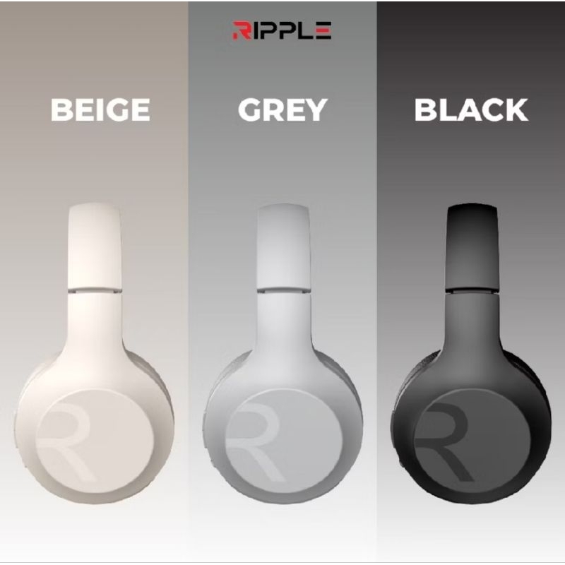 Jual Ripple Headphone Bluetooth RHB-A007 Noice Reduction High Quality ...